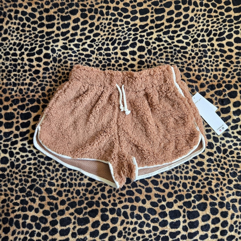 Fuzzy shorts